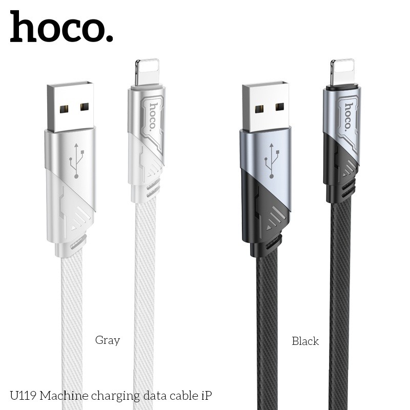 Cáp sạc Hoco U119 lightning (IP)