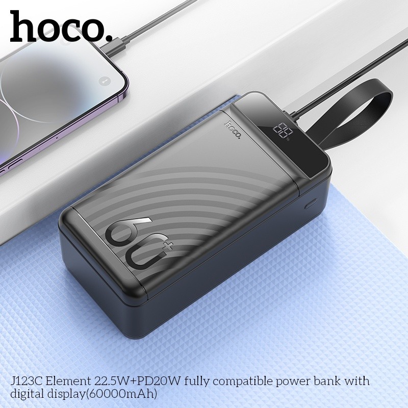 Pin sạc dự phòng Hoco J123C 60.000mAh