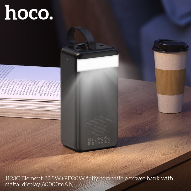 Pin sạc dự phòng Hoco J123C 60.000mAh