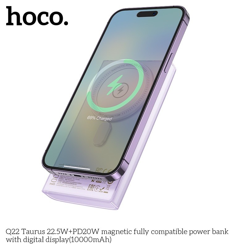 Pin sạc dự phòng sạc nhanh Hoco Q22 10.000mAh