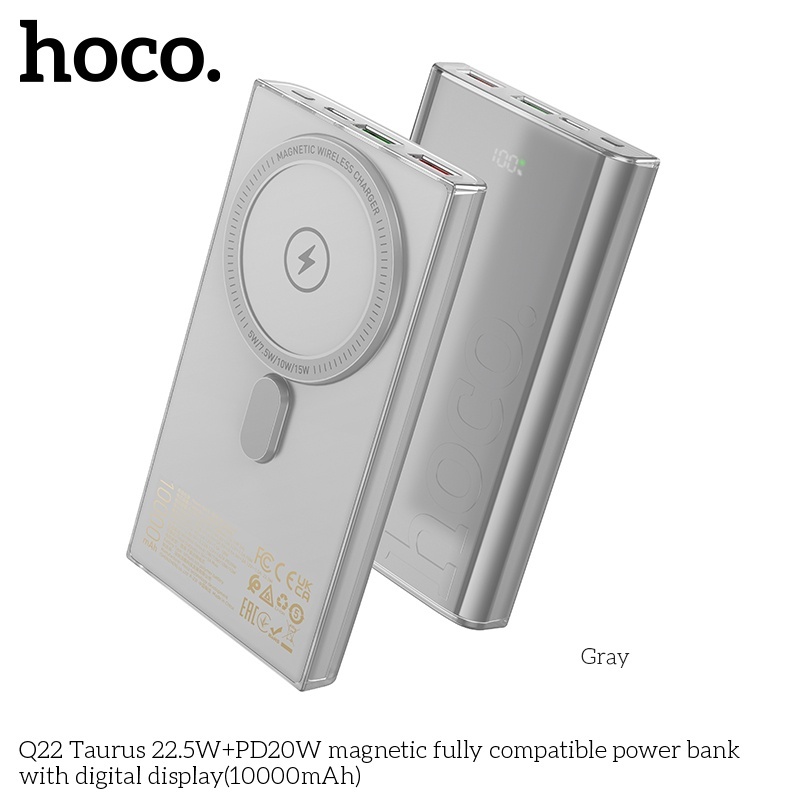 Pin sạc dự phòng sạc nhanh Hoco Q22 10.000mAh