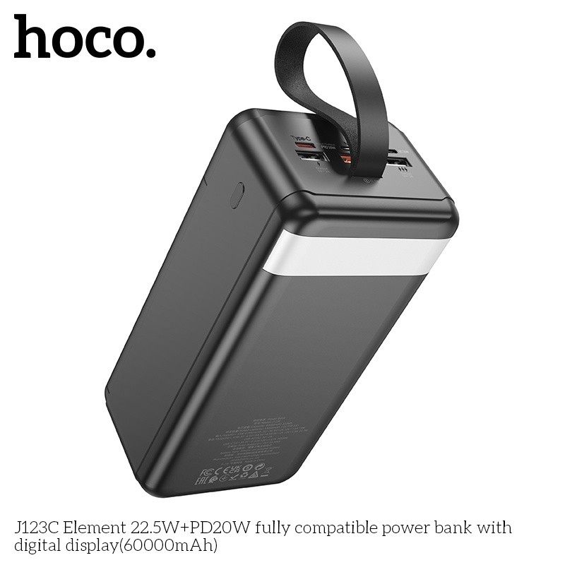 Pin sạc dự phòng Hoco J123C 60.000mAh