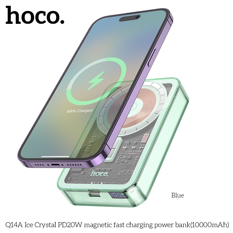 Pin sạc dự phòng sạc không dây Hoco Q14A 10.000mAh