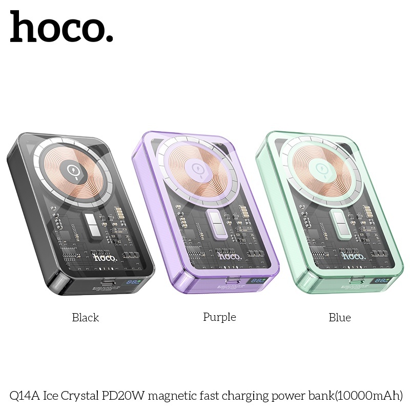 Pin sạc dự phòng sạc không dây Hoco Q14A 10.000mAh