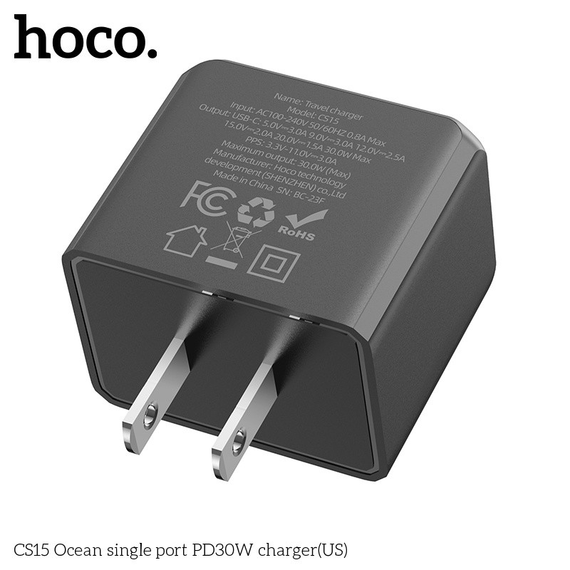 Củ sạc nhanh Hoco CS15 30W