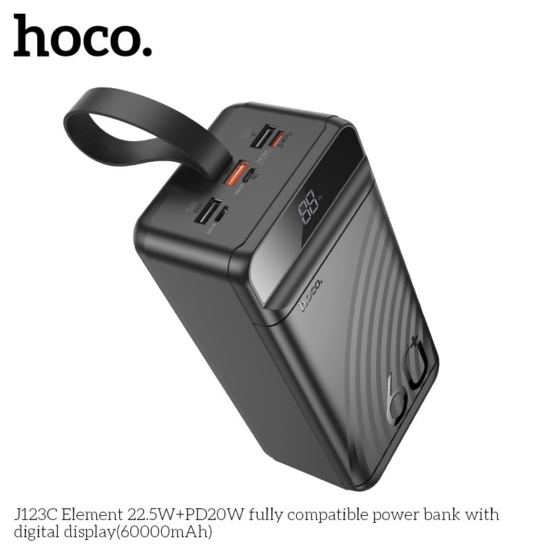 Pin sạc dự phòng Hoco J123C 60.000mAh