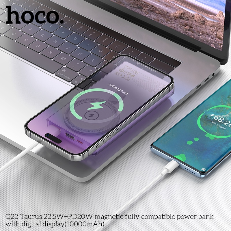 Pin sạc dự phòng sạc nhanh Hoco Q22 10.000mAh