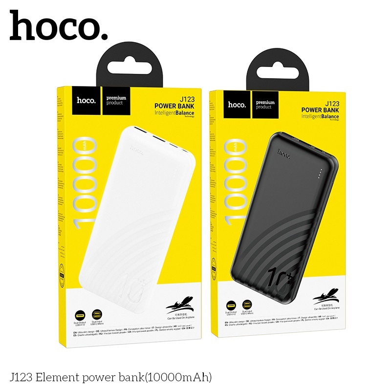 Pin sạc dự phòng Hoco J123 10.000mAh