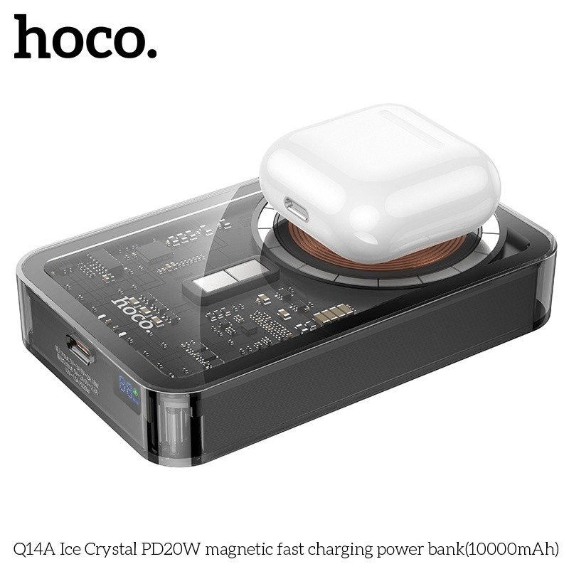 Pin sạc dự phòng sạc không dây Hoco Q14A 10.000mAh