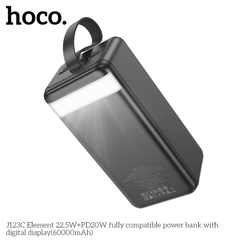 Pin sạc dự phòng Hoco J123C 60.000mAh