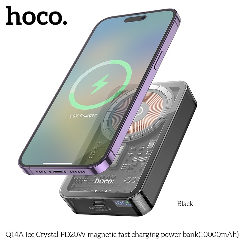 Pin sạc dự phòng sạc không dây Hoco Q14A 10.000mAh