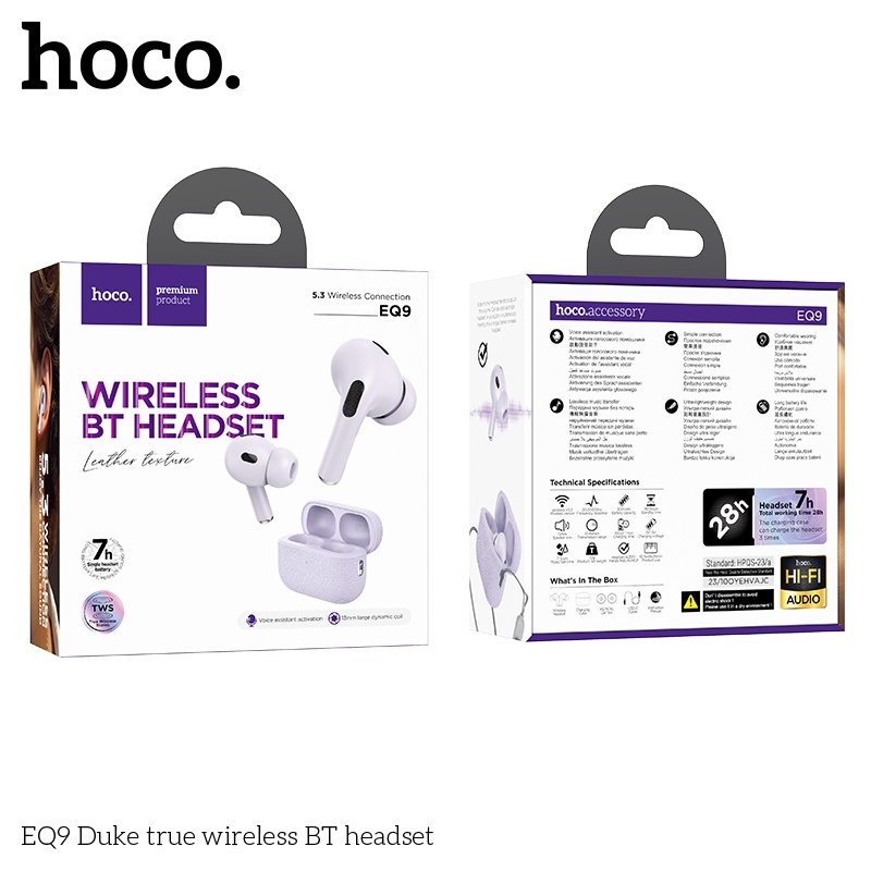 Tai nghe bluetooth Hoco EQ9