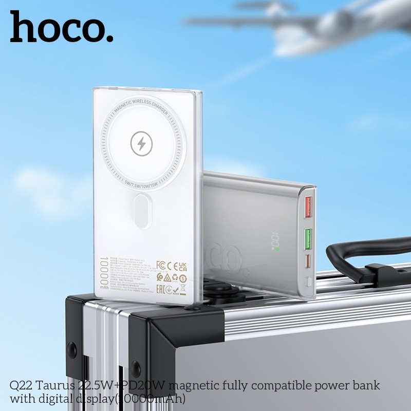 Pin sạc dự phòng sạc nhanh Hoco Q22 10.000mAh