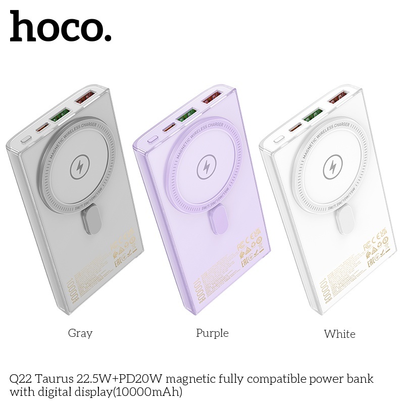 Pin sạc dự phòng sạc nhanh Hoco Q22 10.000mAh