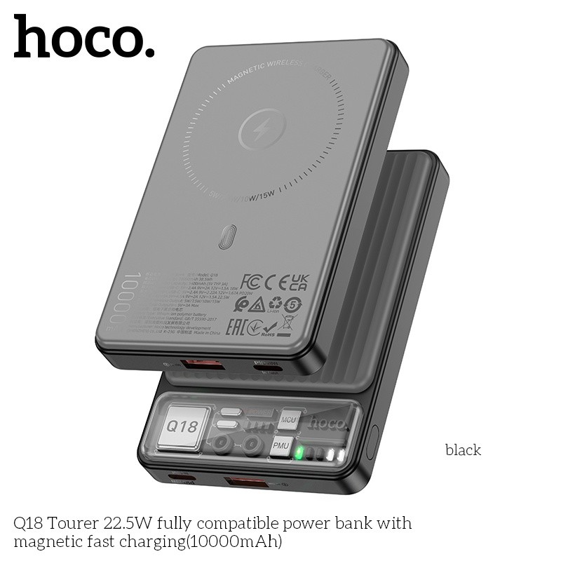 Pin sạc dự phòng sạc nhanh Hoco Q18 10.000mAh