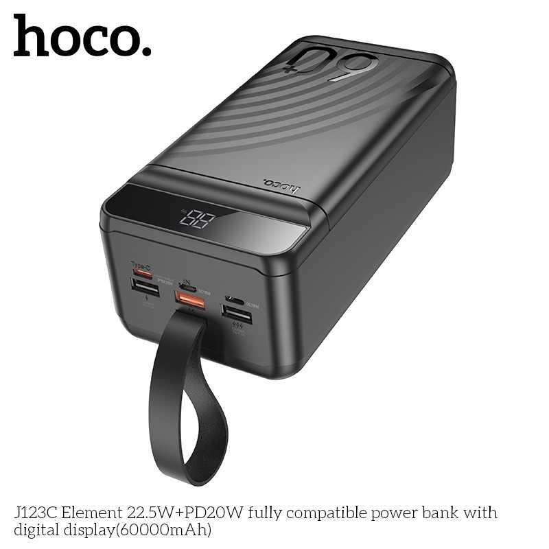 Pin sạc dự phòng Hoco J123C 60.000mAh