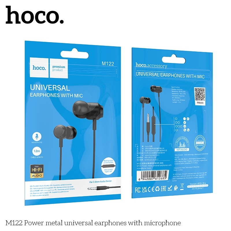 Tai nghe có mic Hoco M122