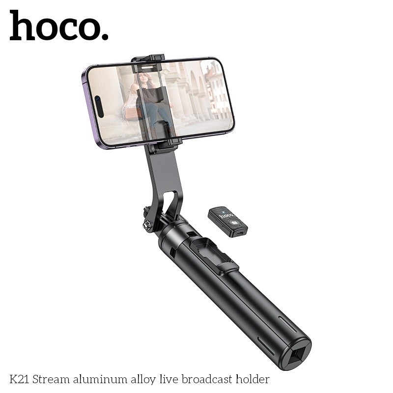 Gậy selfie chụp ảnh Hoco K21 (3 chân đứng)