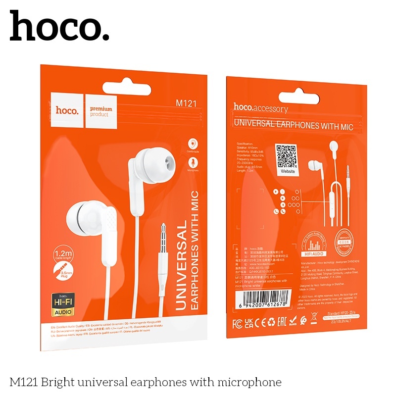 Tai nghe có mic Hoco M121