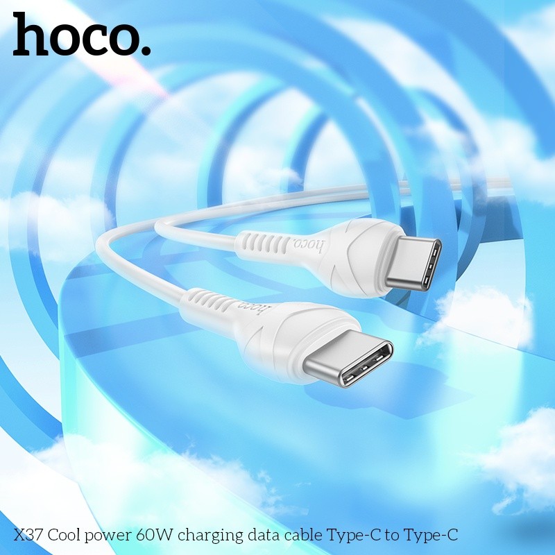 Cáp sạc nhanh Hoco X37 typeC-typeC 60W