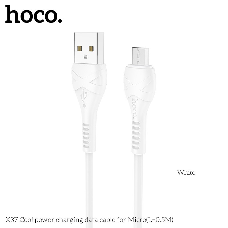 Cáp sạc ngắn Hoco X37 micro 0.5m (50cm)