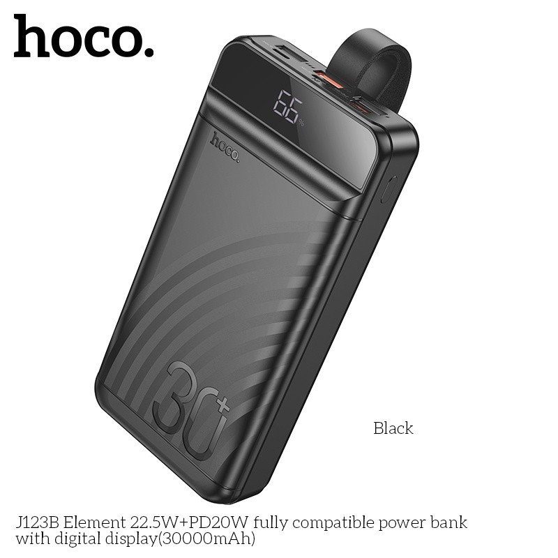 Pin sạc dự phòng sạc nhanh Hoco J123B (30.000mAh) 22.5W PD20W