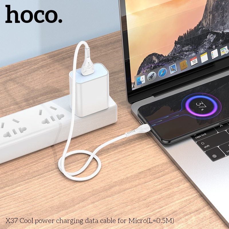 Cáp sạc ngắn Hoco X37 micro 0.5m (50cm)