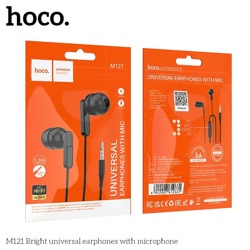 Tai nghe có mic Hoco M121