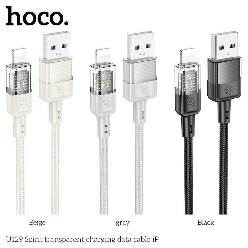 Cáp sạc Hoco U129 lightning