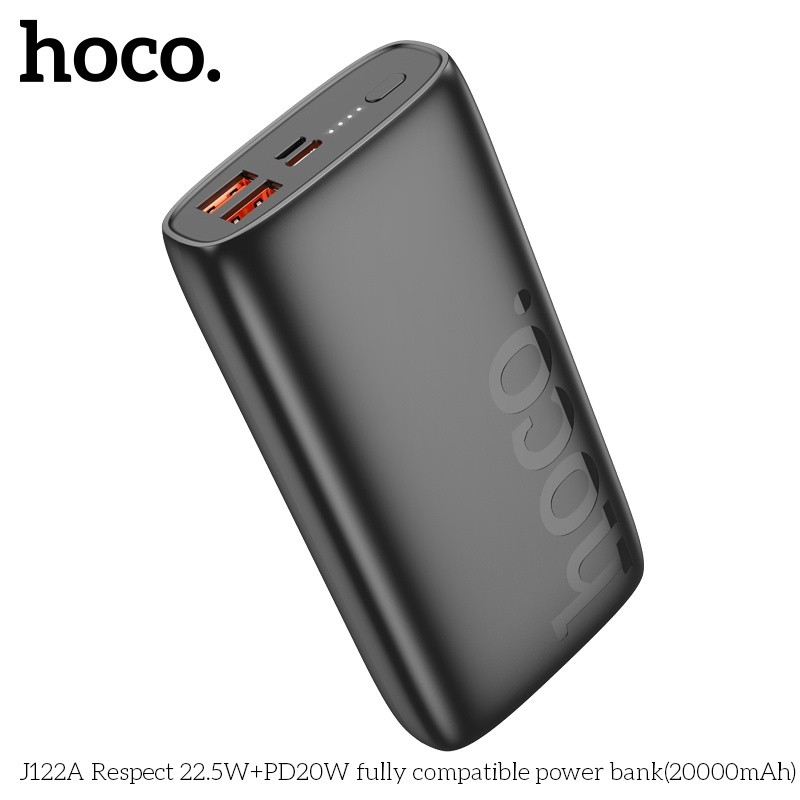 Pin sạc dự phòng sạc nhanh Hoco J122A (20.000mAh) 22.5W+PD20W