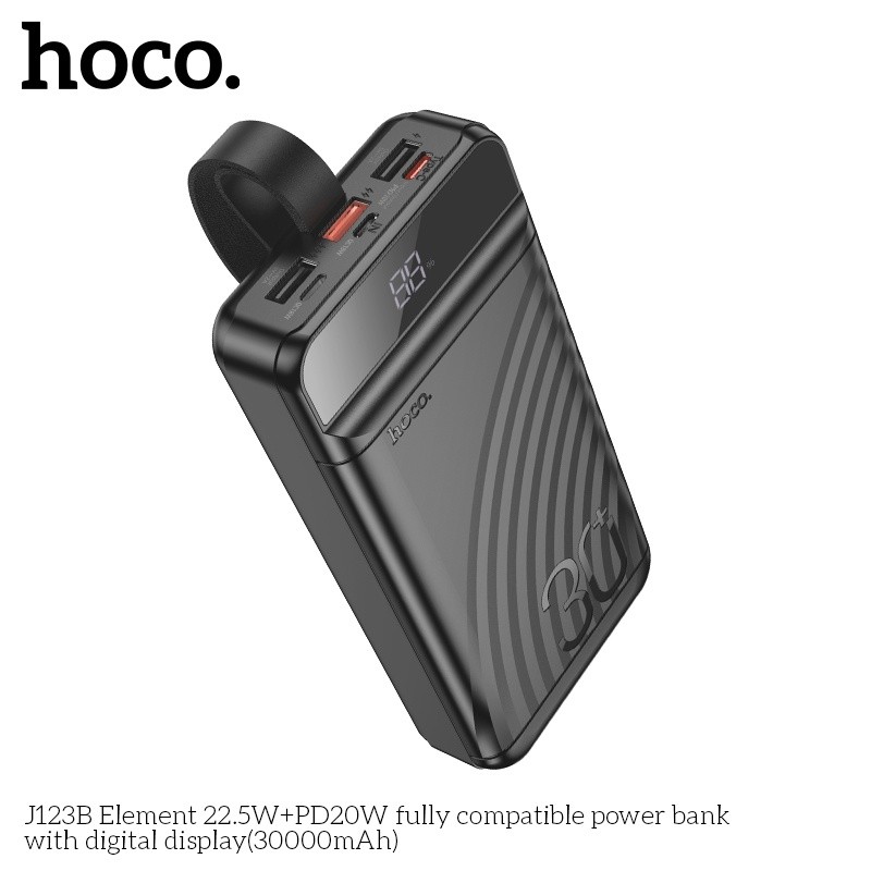 Pin sạc dự phòng sạc nhanh Hoco J123B (30.000mAh) 22.5W PD20W