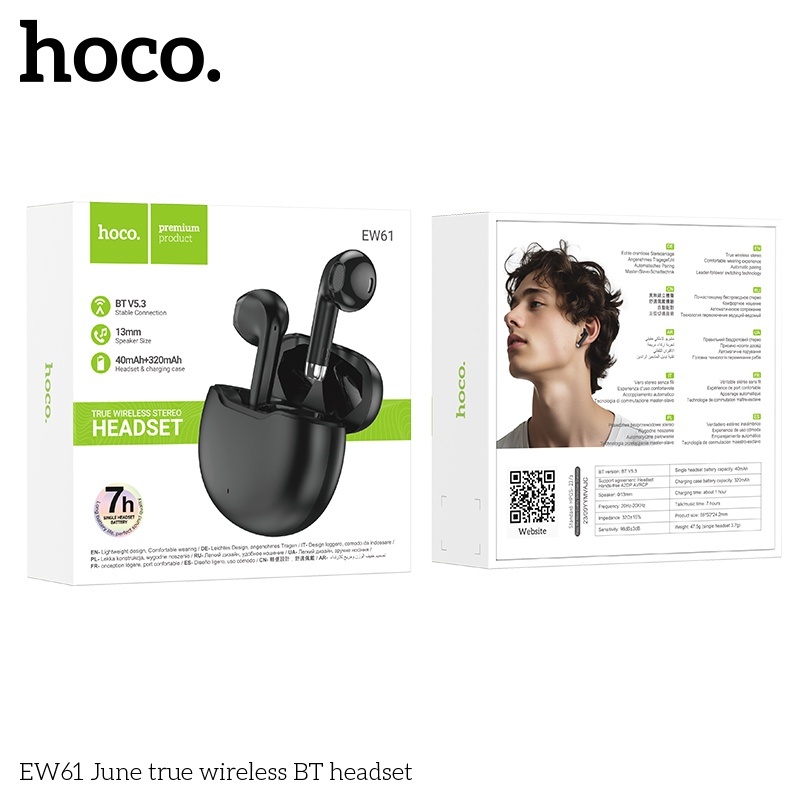 Tai nghe bluetooth Hoco Ew61