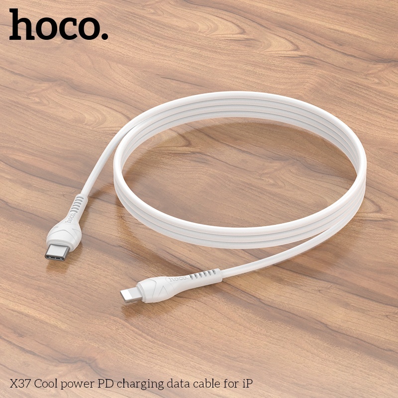 Cáp sạc nhanh Hoco X37 PD 0.5m typeC-lightning