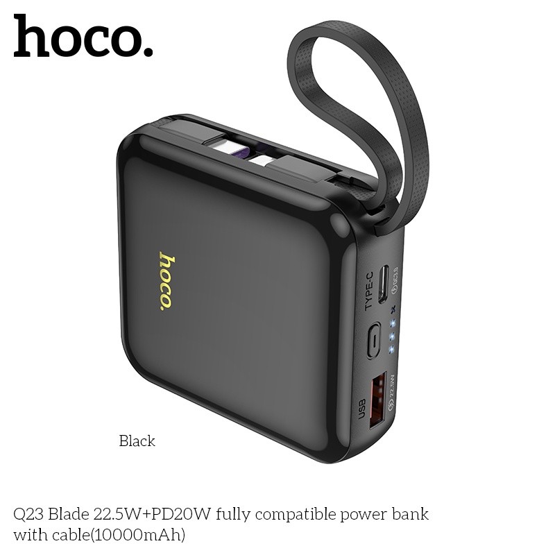 Pin sạc dự phòng sạc nhanh Hoco Q23 10.000mAh PD20W QC3.0