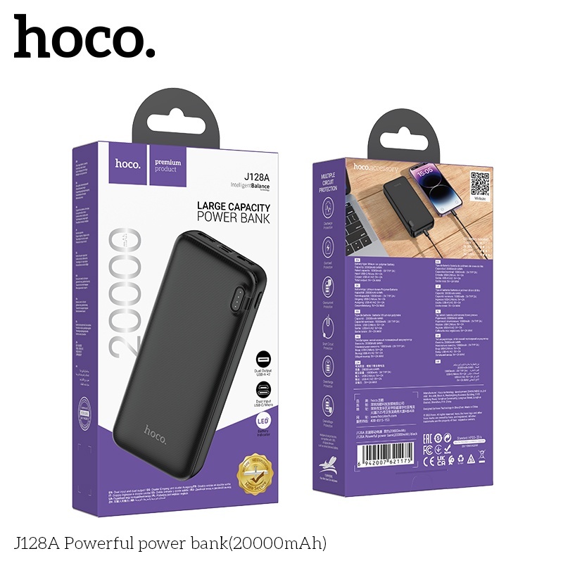 Pin sạc dự phòng Hoco J128A 20.000mAh