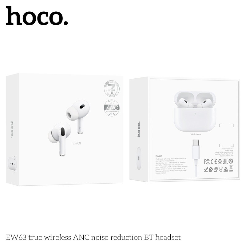 Tai nghe bluetooth Hoco EW63 7h ANC