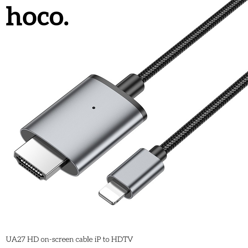 Cáp màn hình HD iphone sang HDTV UA27 lightning