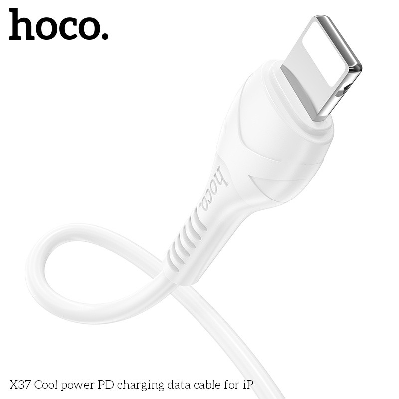 Cáp sạc nhanh Hoco X37 PD 0.5m typeC-lightning