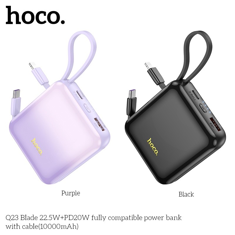 Pin sạc dự phòng sạc nhanh Hoco Q23 10.000mAh PD20W QC3.0