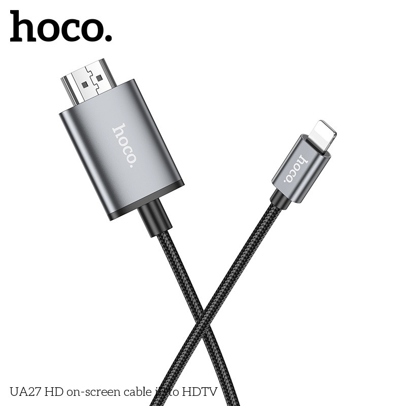 Cáp màn hình HD iphone sang HDTV UA27 lightning