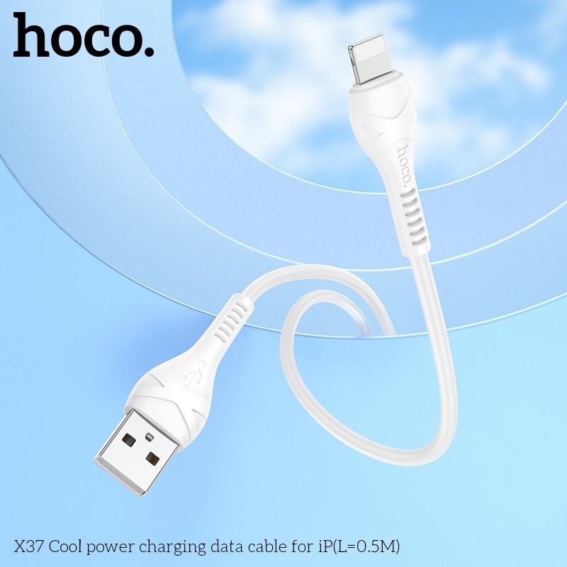 Cáp sạc ngắn Hoco X37 lightning 25cm