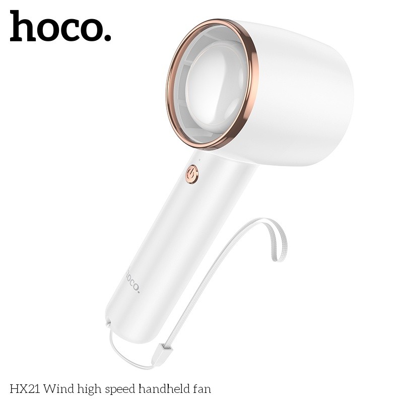 Quạt cầm tay và để bàn 2in1 Hoco HX21