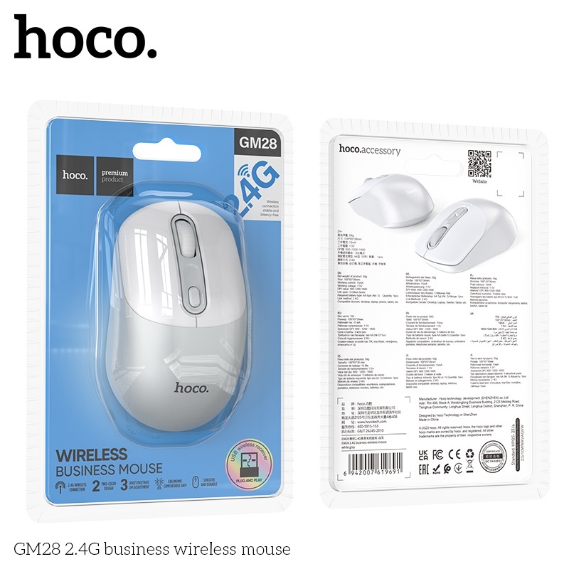 Chuột không dây Hoco Gm28 2.4G (kết nối USB)