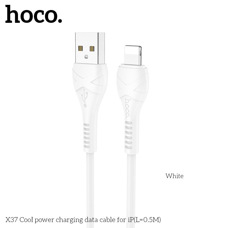 Cáp sạc ngắn Hoco X37 lightning 25cm