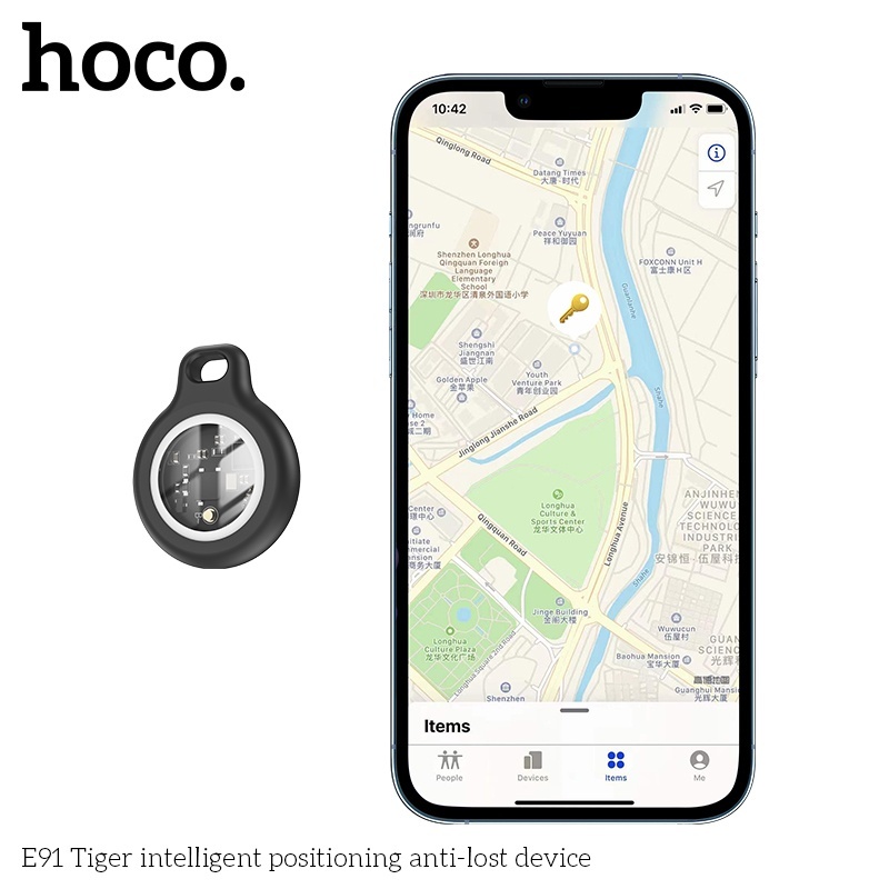 Thiết bị định vị chống mất đồ Hoco E91 (sử dụng với Apple)