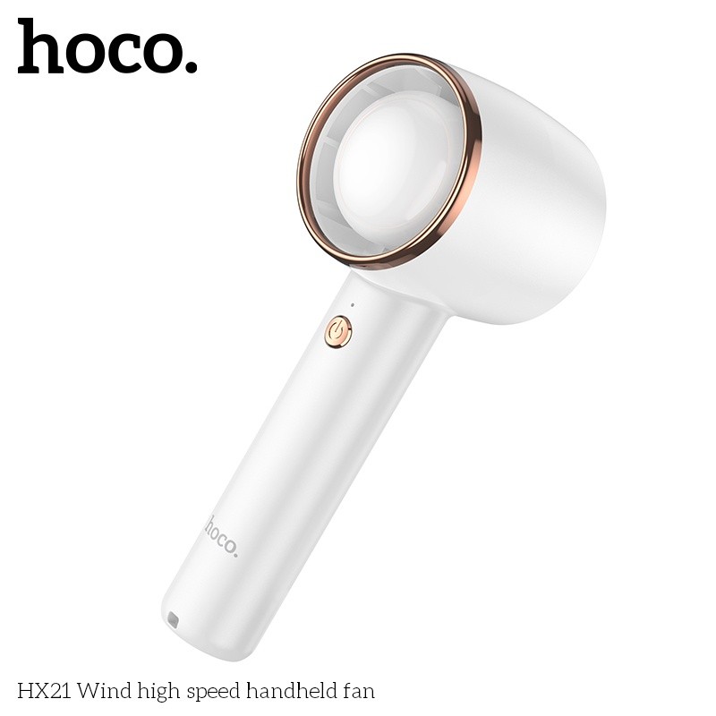 Quạt cầm tay và để bàn 2in1 Hoco HX21