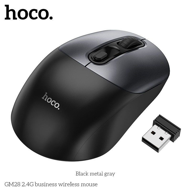 Chuột không dây Hoco Gm28 2.4G (kết nối USB)