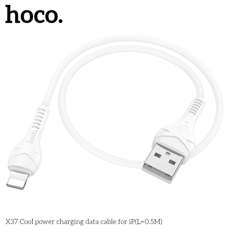 Cáp sạc ngắn Hoco X37 lightning 25cm