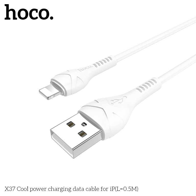 Cáp sạc ngắn Hoco X37 lightning 25cm