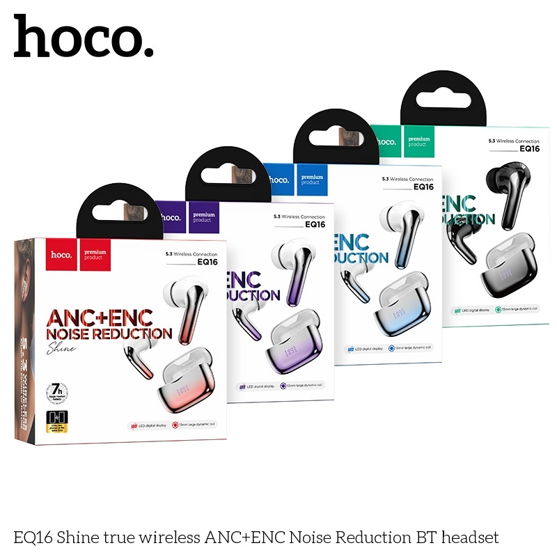 Tai nghe bluetooth Hoco EQ16 pin 7h ANC+ENC